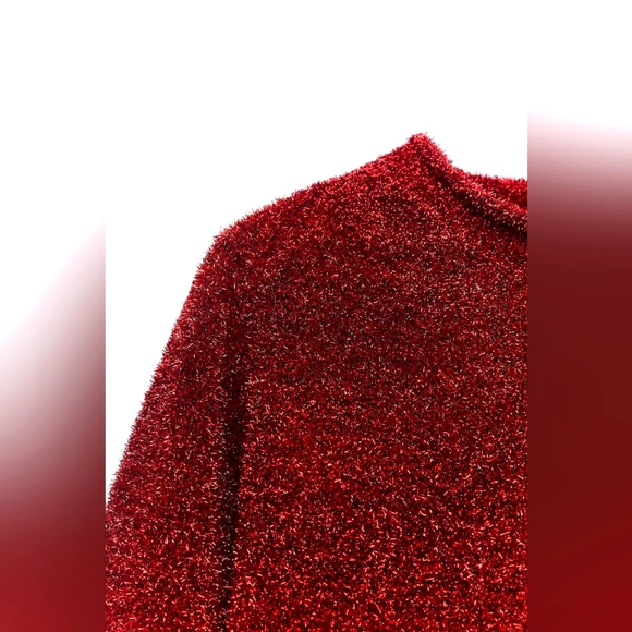 ZARA TINSEL SWEATER WITH OPEN BACK - Picture 9 of 11